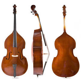 普及合板倍低音大提琴大贝司胶合板复合板倍低音大提琴 大贝斯3/4