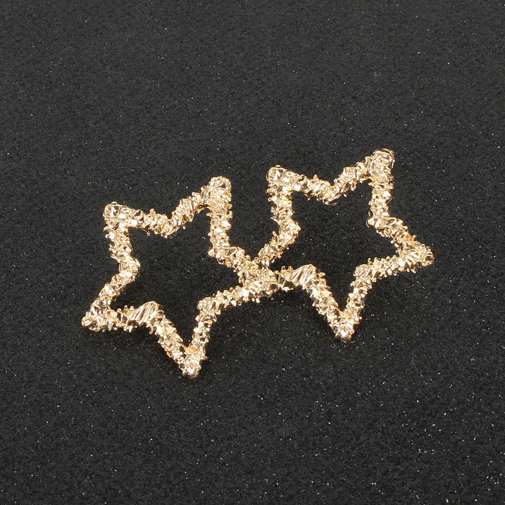 Fashion  Alloy Five-pointed Star  All-match Simple Earrings Wholesale display picture 2