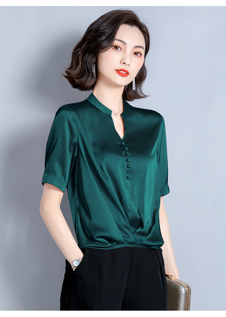 Chemisier en Mousseline de soie - Ref 3429309 Image 38