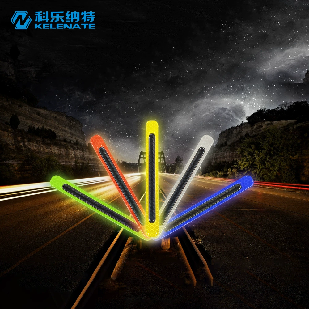 Factory direct selling car door bowl and handle hand -made anti -light sticker diamond -grade drip safety warning reflective sticker body