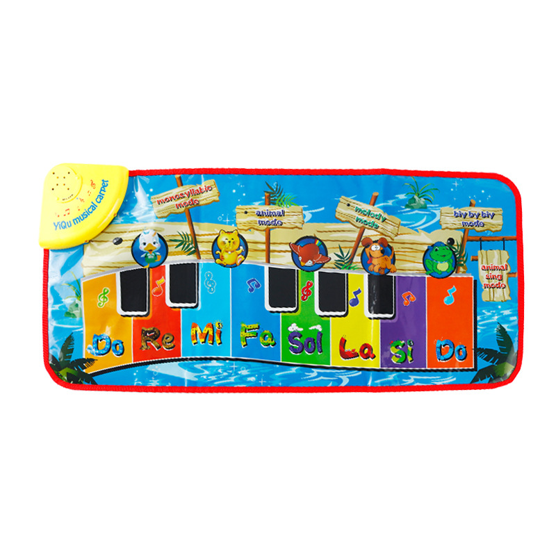 宝宝动物钢琴音乐互动游戏毯