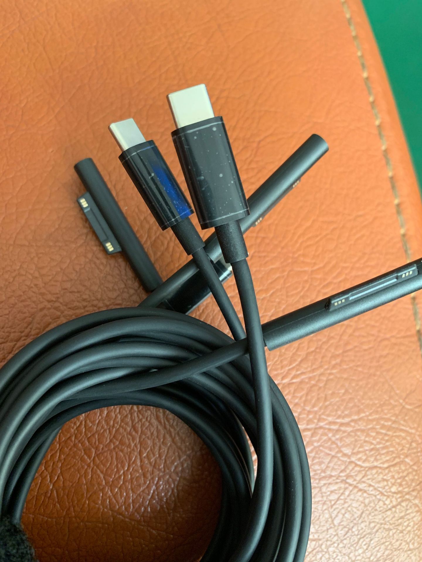 PD快充电源线/TYBE-C转SURFACE3电源线/磁吸线/适用微软SURFACE3