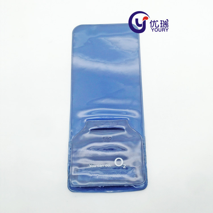 专产透明PVC手机防水袋 魔术贴防水手机套 手机挂脖袋外贸定