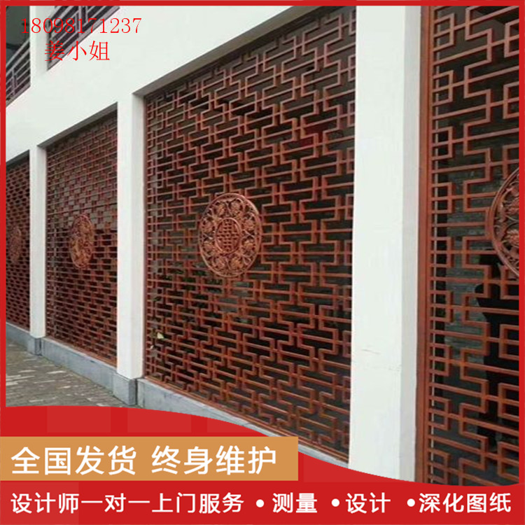 按图纸定制 别墅专用 铝窗花 铝凉亭 欧式铝窗花 厂家定制