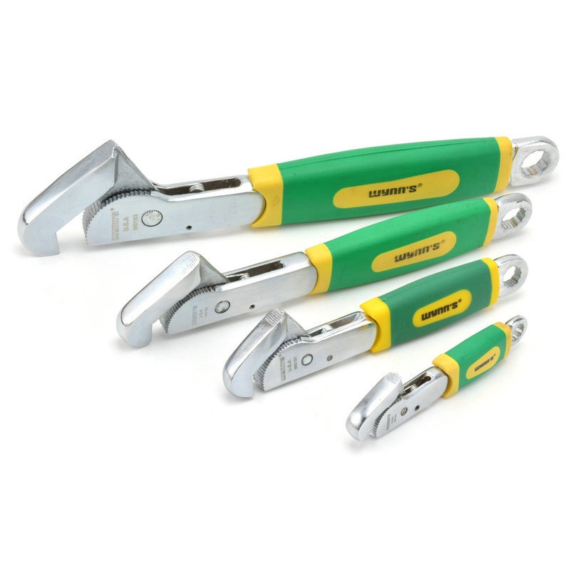 威力狮多功能扳手铬钒钢快速勾型扳手W0192活口扳手单头开口扳手