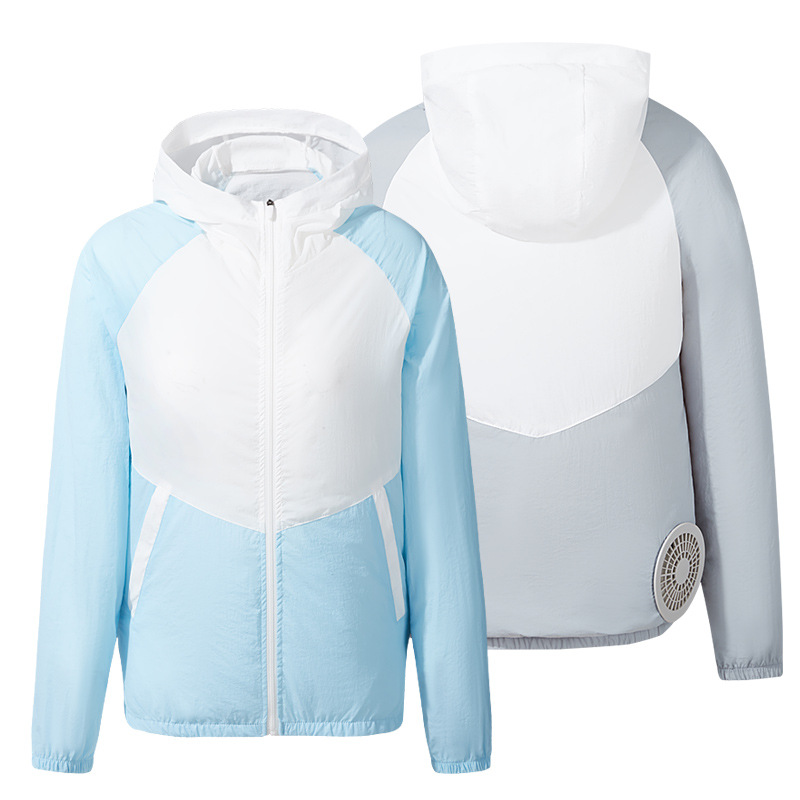 Aire acondicionado ropa recargable refrigeración soldador Protección Laboral ropa de trabajo alta temperatura a prueba de golpes de calor ventilador de refrigeración ropa verano ropa al aire libre