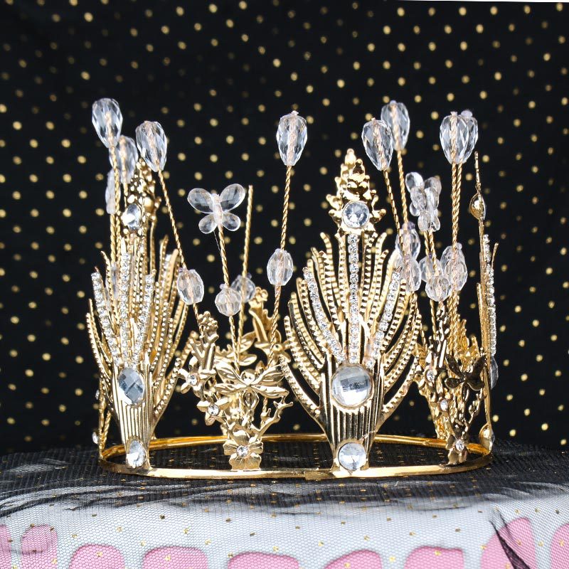 bride Europe and America baking Selling marry White Crystal Wedding dress full dress Accessories Manufactor Direct selling wholesale