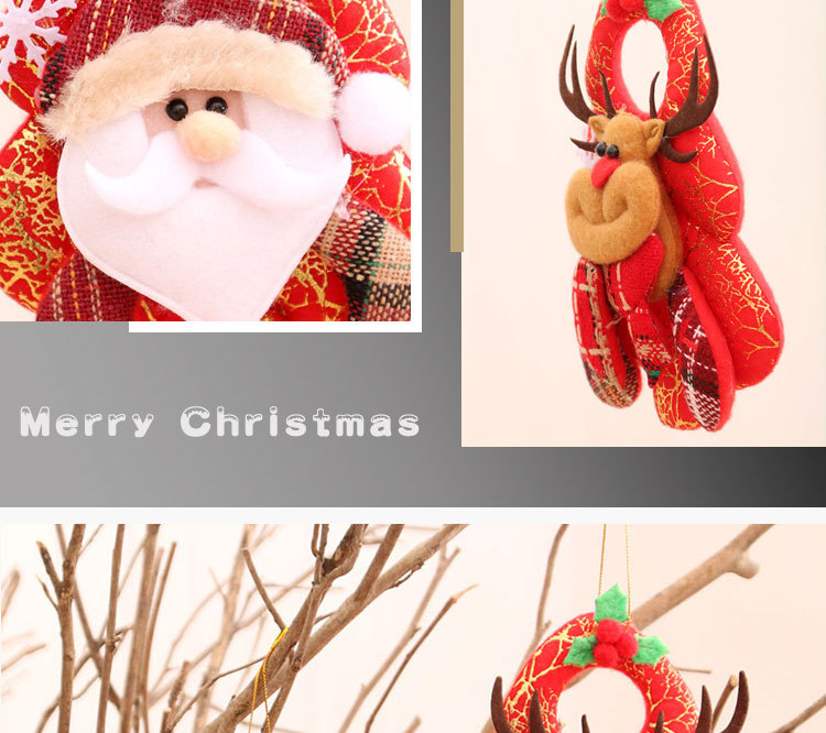 New Christmas Small Doll Christmas Ornament Wholesale display picture 8