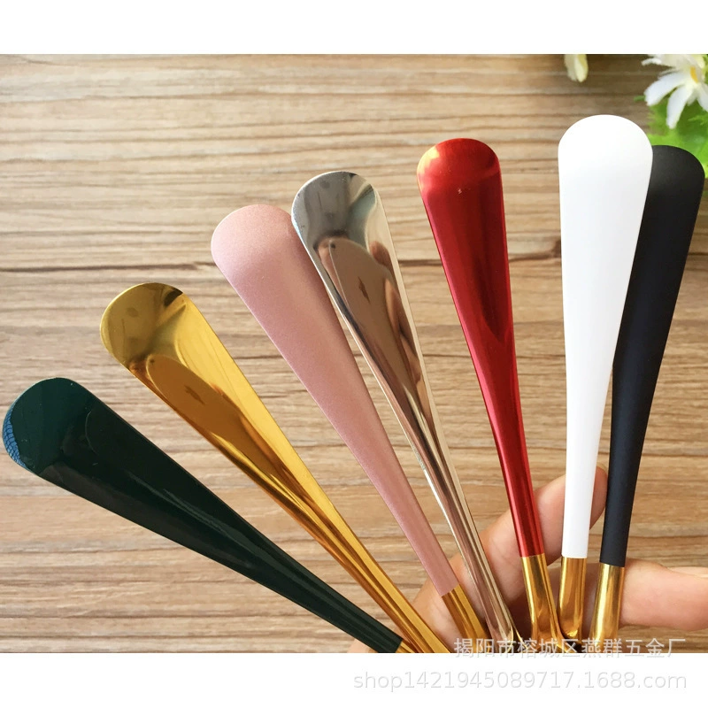 Ложка нержавеющая сталь для гостиной, нержавеющая сталь AISI 304, интернет-знаменитость, скандинавский стиль, увеличенная толщина