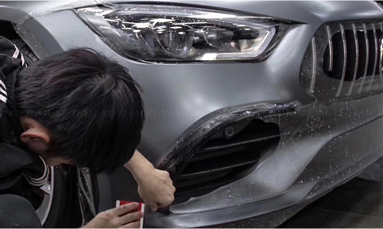 Car invisible car coat frosted matte TPU paint transparent protective film scratch-proof baking-free TPH car body film
