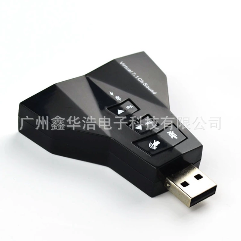 USB звуковая карта 7.1 для компьютерных игр двойная наушники двойной микрофон 7.1 авиа карта внешняя карта