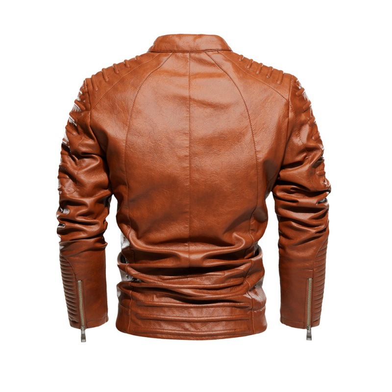 Veste en cuir homme - Ref 3443776 Image 5