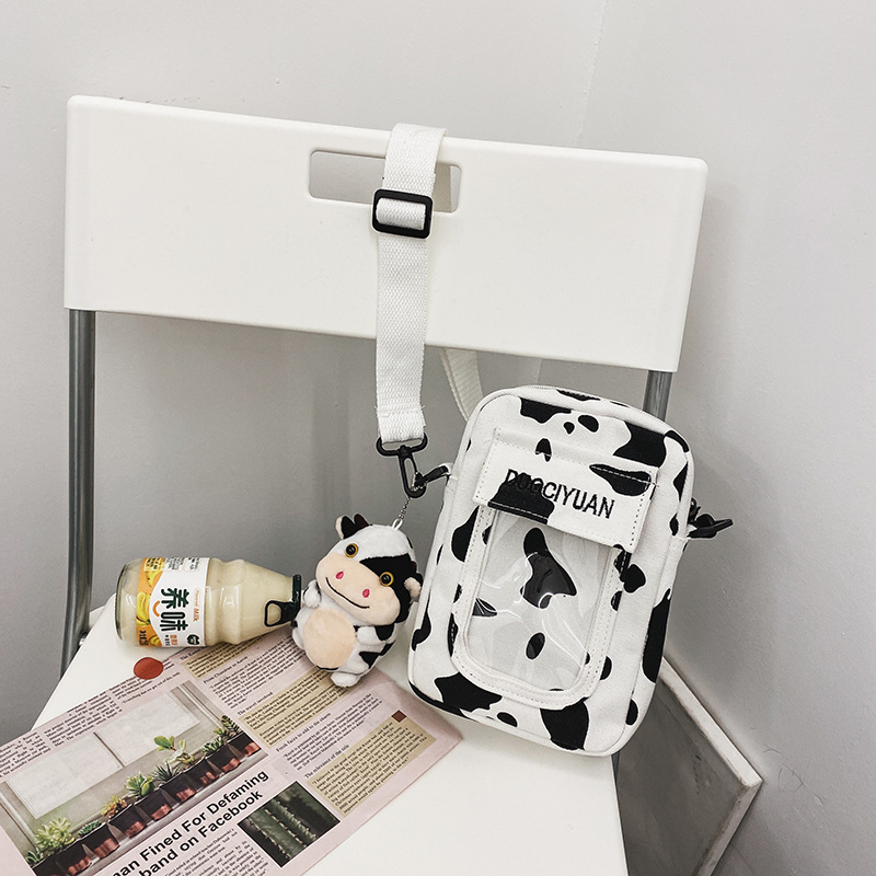 Moda Coreana Nueva Creativa Linda Muñeca Transparente Bolsa De Mensajero Bolsa De Lona Suave Al Por Mayor display picture 56