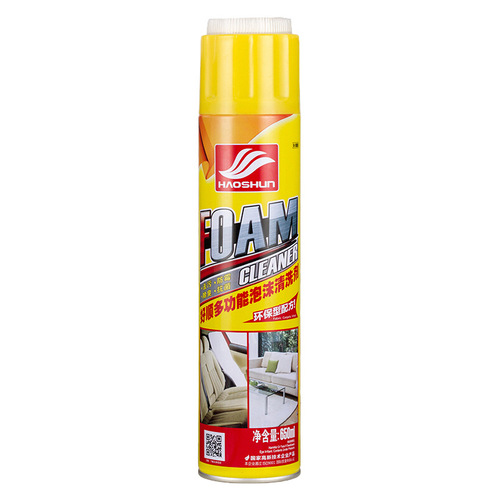 Haoshun new national standard multi-functional foam cleaner ceiling seat interior water-free cleaning multi-purpose cleaning agent