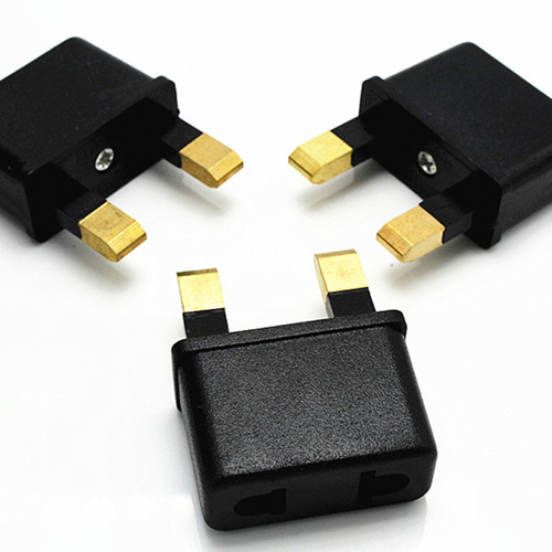 跨境货源 旅行小英规转换插头 两脚小英规转接头 美规 澳规转插头