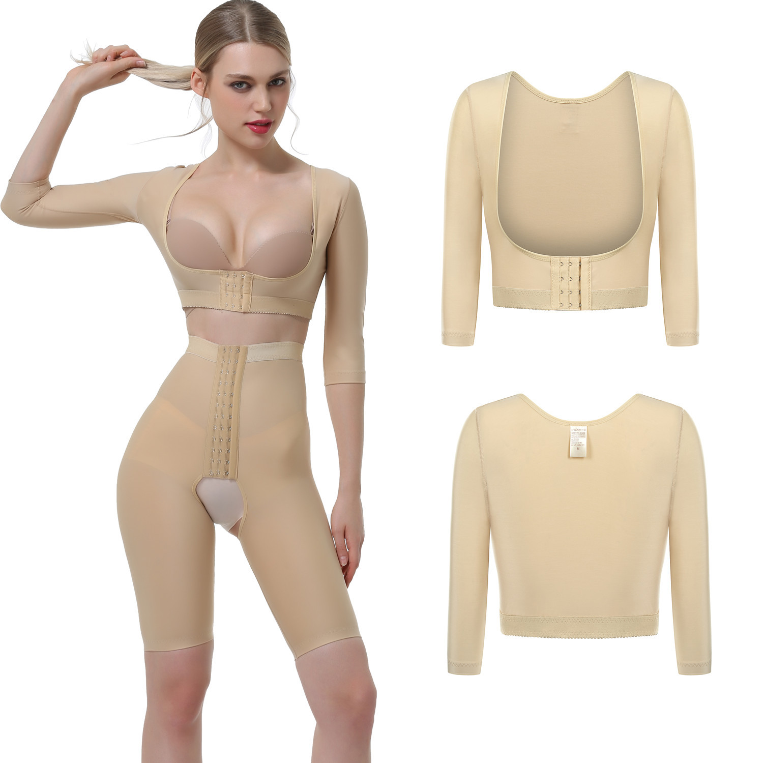 手臂术后塑形衣上衣收臂抽脂术后瘦手臂瘦束臂专用压力塑身内衣|ru