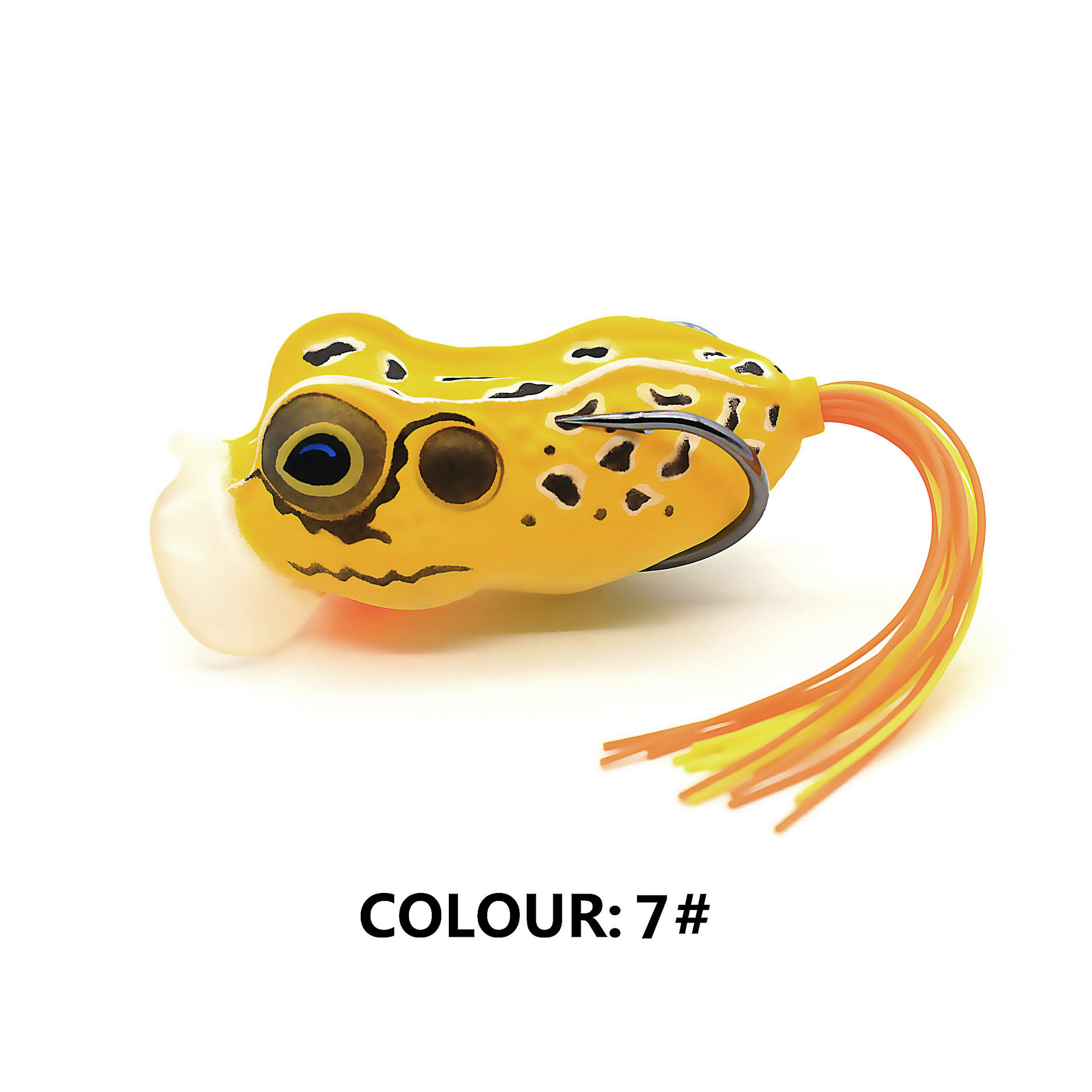 Floating Frogs Fishing Lures Soft Baits Fresh Water Bass Swimbait Tackle Gear