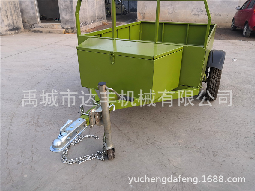 户外拖车生产厂家  小型汽车拖车球牵引车厢