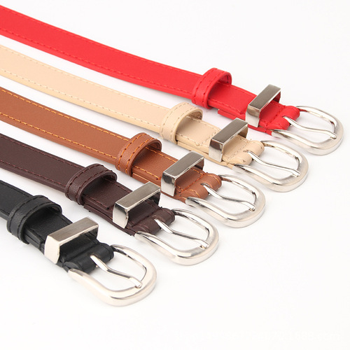 Women's belt new style simple and versatile decorative belt Korean style fashion belt clothing matching belt for women