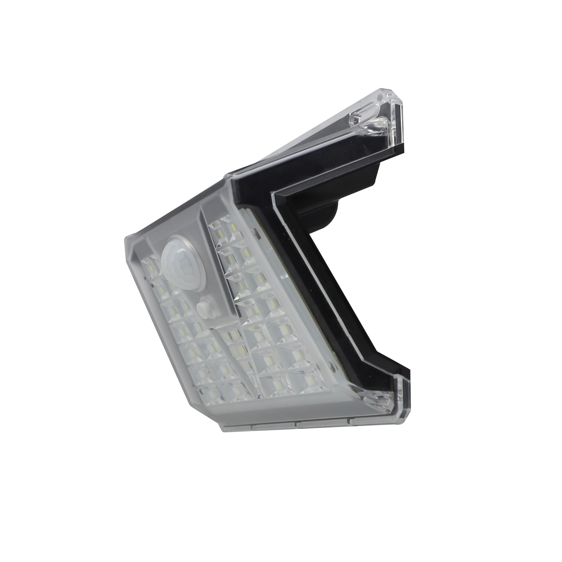 亚马逊热销新款太阳能33LED透镜配光庭院仓库壁灯家用照明感应灯