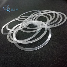 透明pvc墊片 pet塑料絕緣墊圈 耐磨塑膠介子模切 0.5mm電木墊片