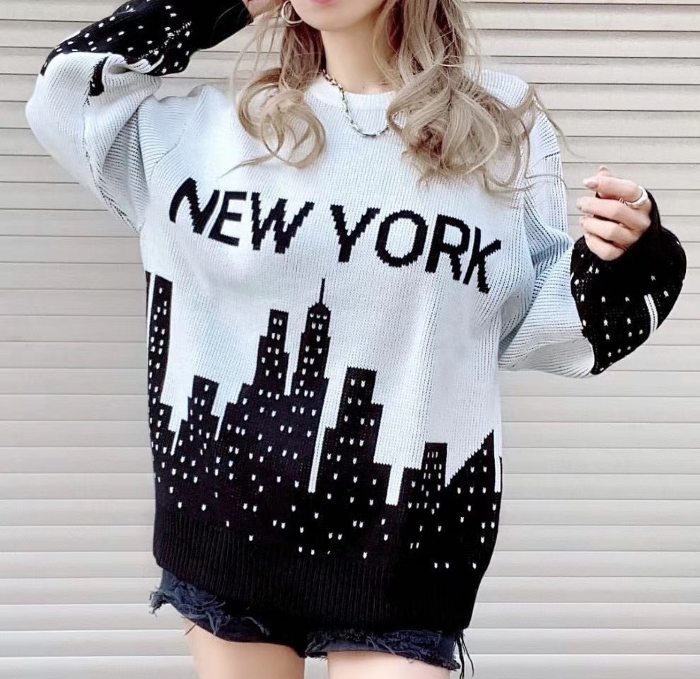 Passed 20ss New York Sweater New York Ci...