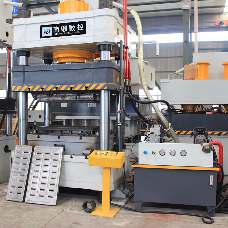 400t不锈钢下水道漏水篦子 400吨盖板地漏拉伸成型四柱液压机