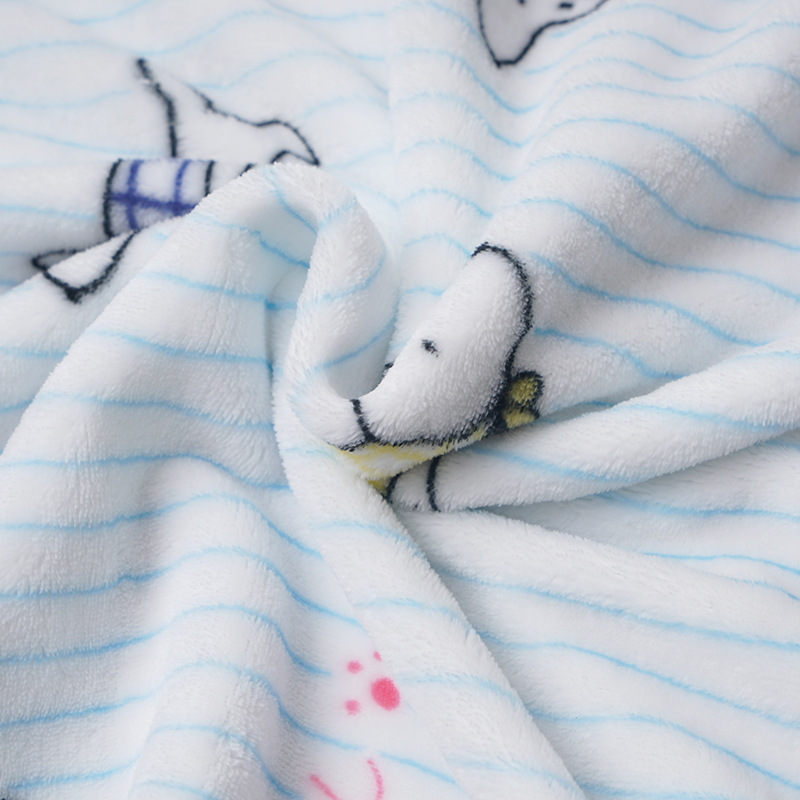 厂家直销 出口双面法兰绒 印花珊瑚绒 睡衣面料 抱枕批量生产绒布