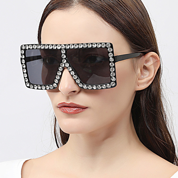 Brand fashionable neon retro sunglasses