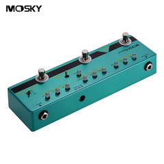 MOSKYAUDIO Multi-Effect Pedal, All-in-One Guitar Effects for E-commerce