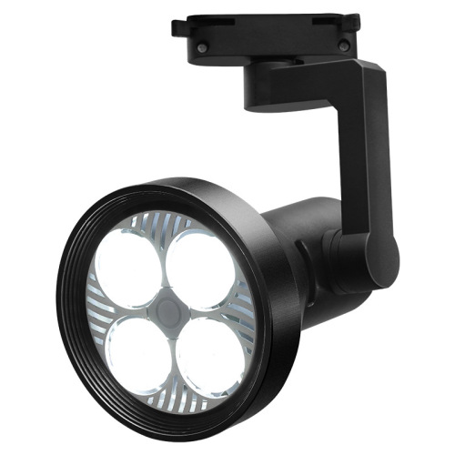 Museum fruit store art exhibition hall LED track lights, clothing store supermarket shop 40W PAR30 track spotlights