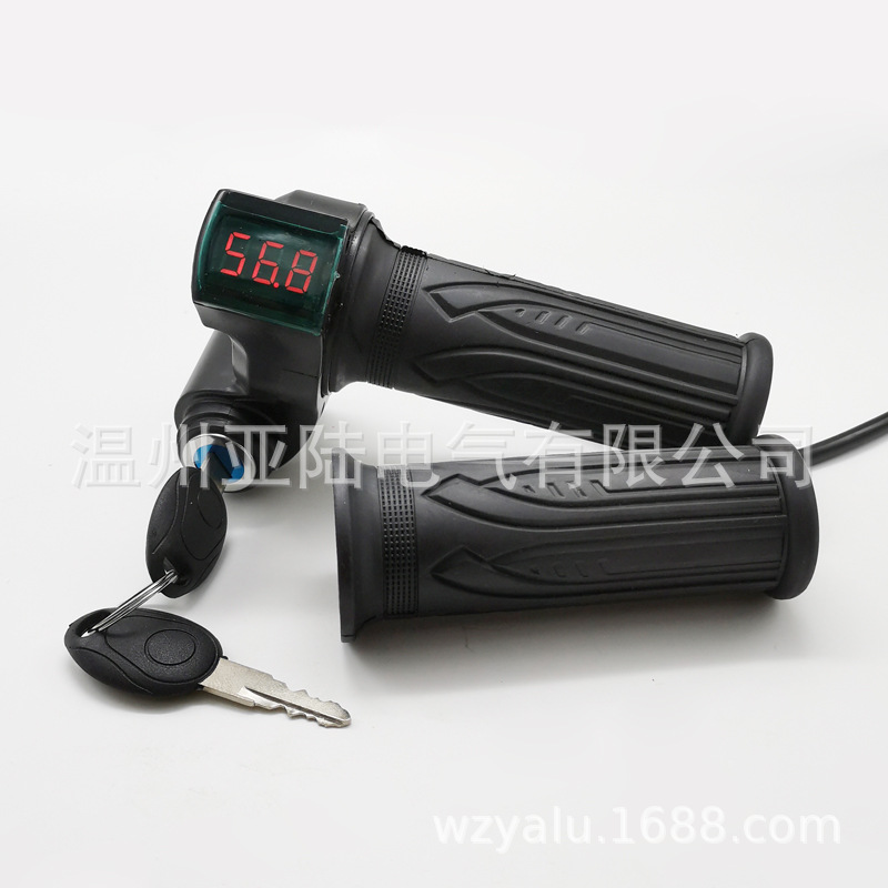 digital display Tape Electric door lock switch Electric vehicle currency Voltage display throttle accelerator Digital Display