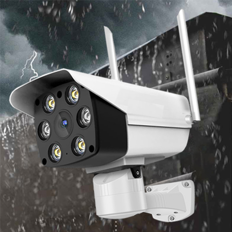 无线摄像头连手机360度全景远程wifi家用网络室外高清夜视监控器