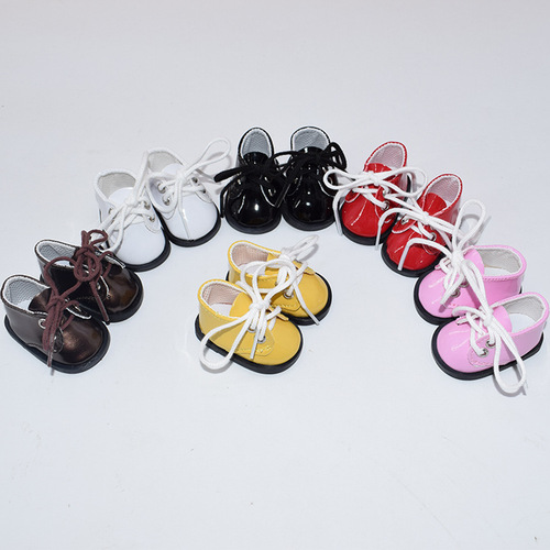 20cm EXO doll toy doll boots dress-up doll accessories doll toy shoes 5CM leather shoes