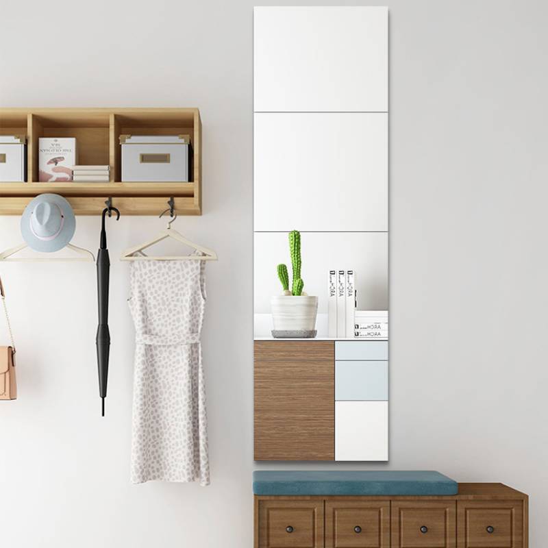 网红亚克力镜子贴墙 镜面墙贴 贴浴室镜子化妆镜