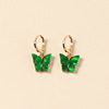 Fashionable brand small design earrings, trend advanced set, simple and elegant design