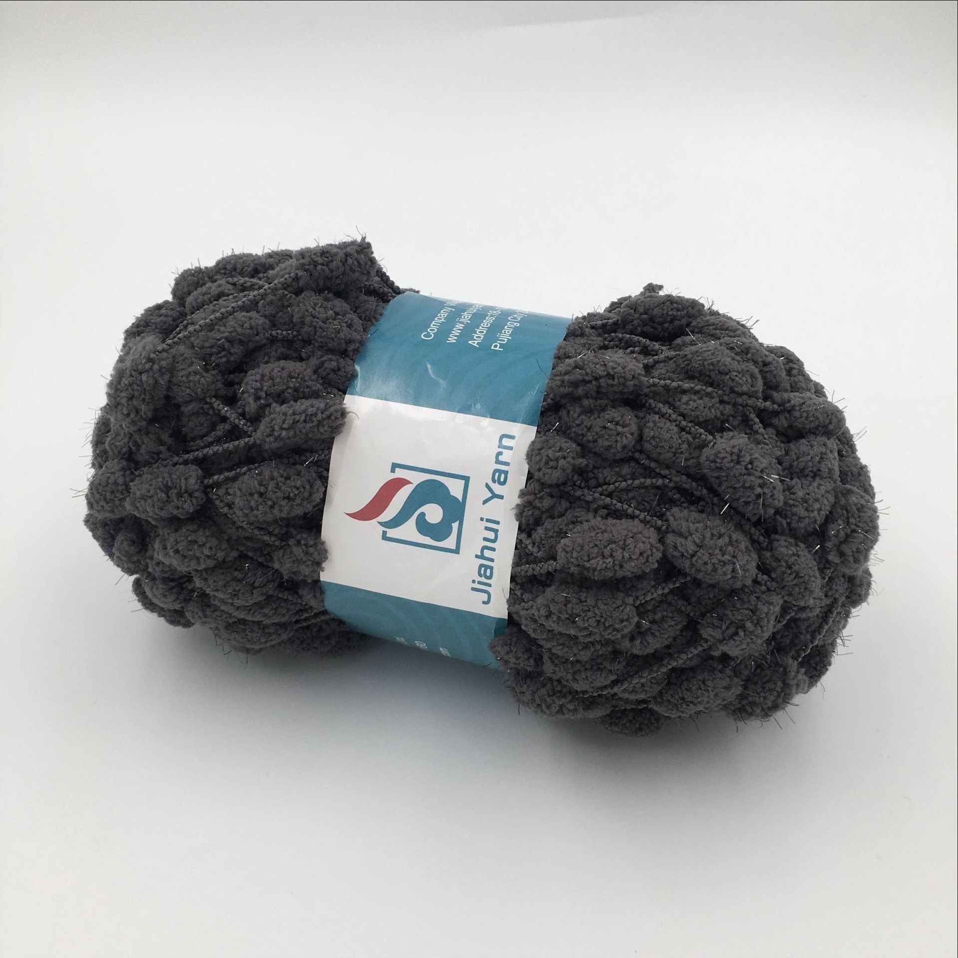 厂家定制 亮片葡萄纱 亮片球纱 100%涤纶 手套围巾帽子DIY 花式纱