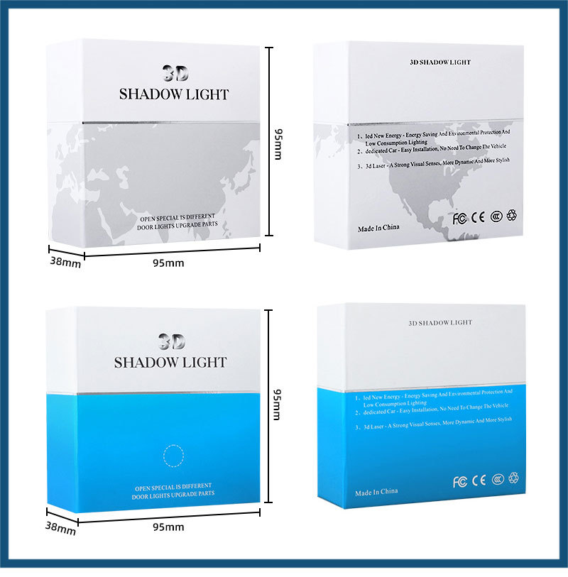Suitable for the new Tesla Model Y/3 welcome light, original factory-fitted with fuse, car door accessory ambient light