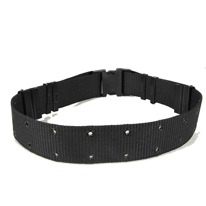 Travel tactics black woven belt