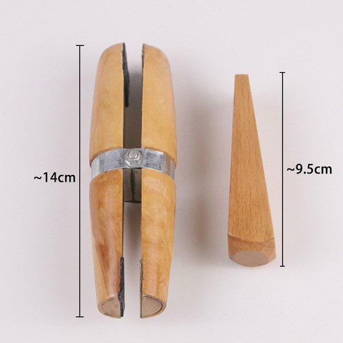Ring wooden clamp/hand clamp/carved wooden clamp/ring inlaid wooden clamp/gold-smithing tool DIY jewelry equipment
