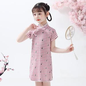 Cheongsam for kids Girl Chinese Dress cheongsam skirt Chinese children Chinese Dress cheongsam dress foreign style little girl Chinese Dress cheongsam