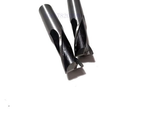 Tapered shank keyway end mill 2 teeth high speed steel slotting end mill 2 edge stainless steel keyway end mill cutter 3-20