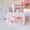 Calcium Cool Penguin XO Student Lunch Box Can Microwave heating lunch box Double star plastic children adult bento box