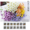 Simulation bouquet daisy white flower yellow chrysanthemum Christmas decoration single flowers and flowers with flowers and grass