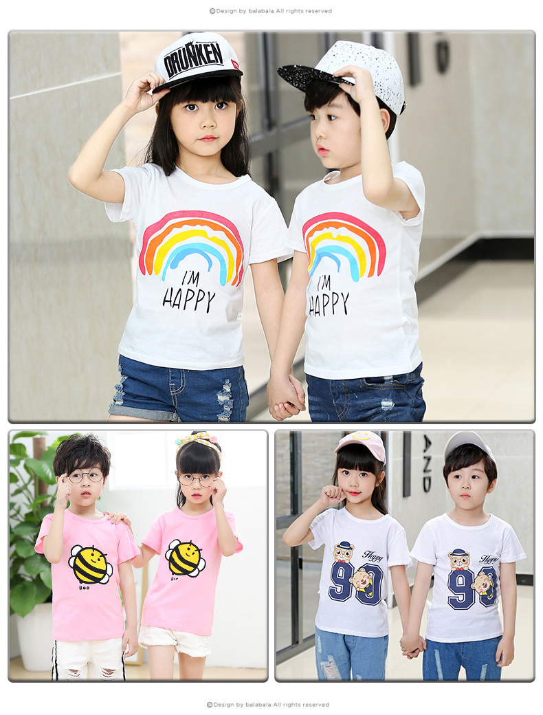 T-shirt enfant en coton - Ref 3440661 Image 54