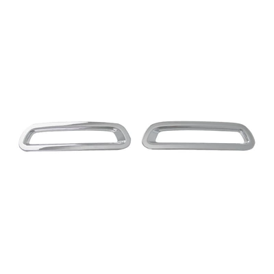 14-16 chuangku rear fog lampshade modified rear fog lampshade Decoration bright strip fog lamp eyebrow TRAX chuangku (Light frame)