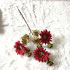 Simulation 6 Furang chrysanthemum single branches fried fireflade chrysanthemum autumn sunflower wedding furnishing flower foreign trade flowers