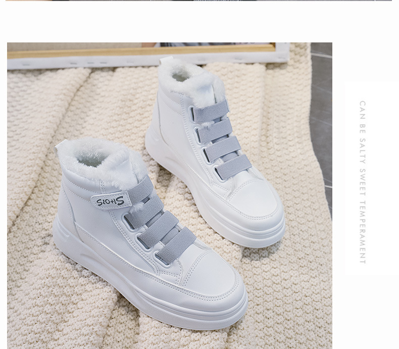 high-top inner fleece sports shoes  NSNL32160