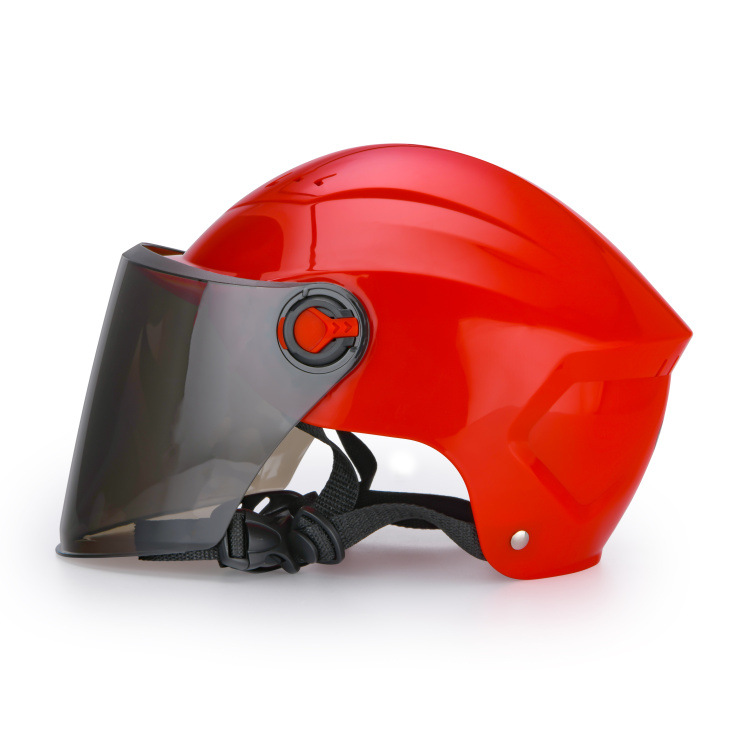 Nuevo casco de ciclismo eléctrico, casco de motocicleta, casco de verano para hombres y mujeres, stock de una pieza