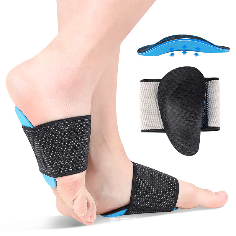 新款脚掌心足弓垫EVA材质绷带护脚套支撑内外八字矫形足心垫